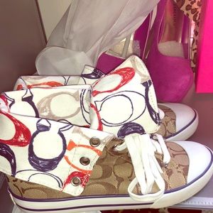 COACH converse style sneaker MAKE ME AN OFFER